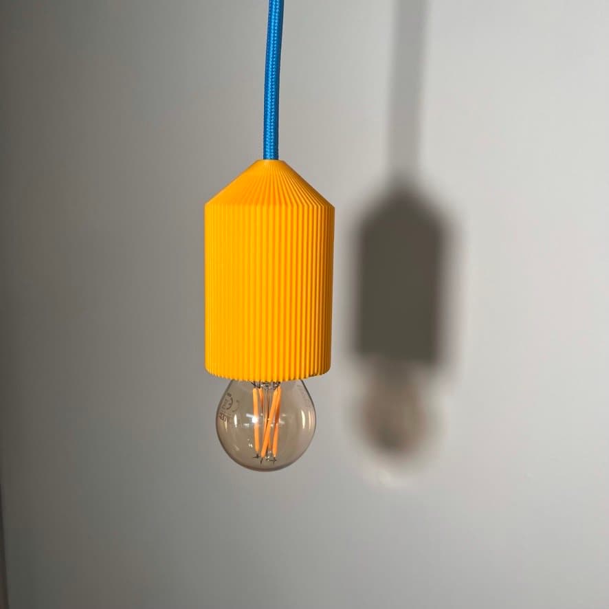 Yellow cable and lighting object study